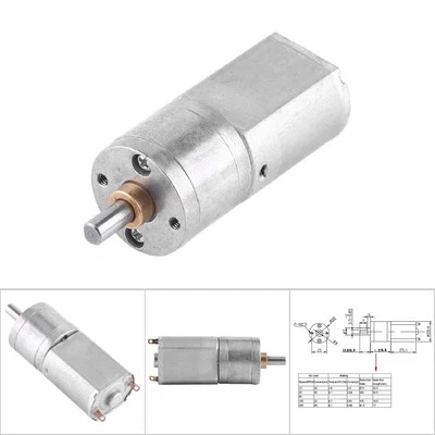 (200 U/min) 20 Mm 12 V DC HighTorque Getriebemotor Ersatz BA - Bild 1 von 4