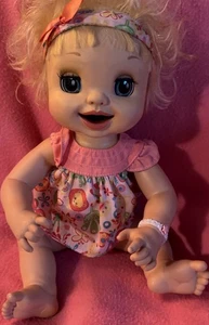 Baby Alive Learn To Potty Bionda Talks Animati 15” 2007 Testato Funzionante LEGGI - Foto 1 di 17