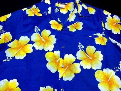 Hilo Hattie Mens Hawaiian Aloha Vintage Short Sleeve Polyester Shirt 2XL XX XXL - Image 1 of 4