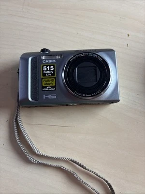 CASIO EX-ZR400 PK EXILIM Digital Camera High Speed 16.1MP Wide 24mm 12.5x  Grau - Bild 1 von 4