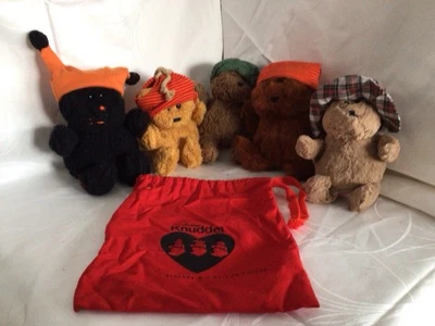 Ashton Drake  5 Knuddel Bären - Bild 1 von 4