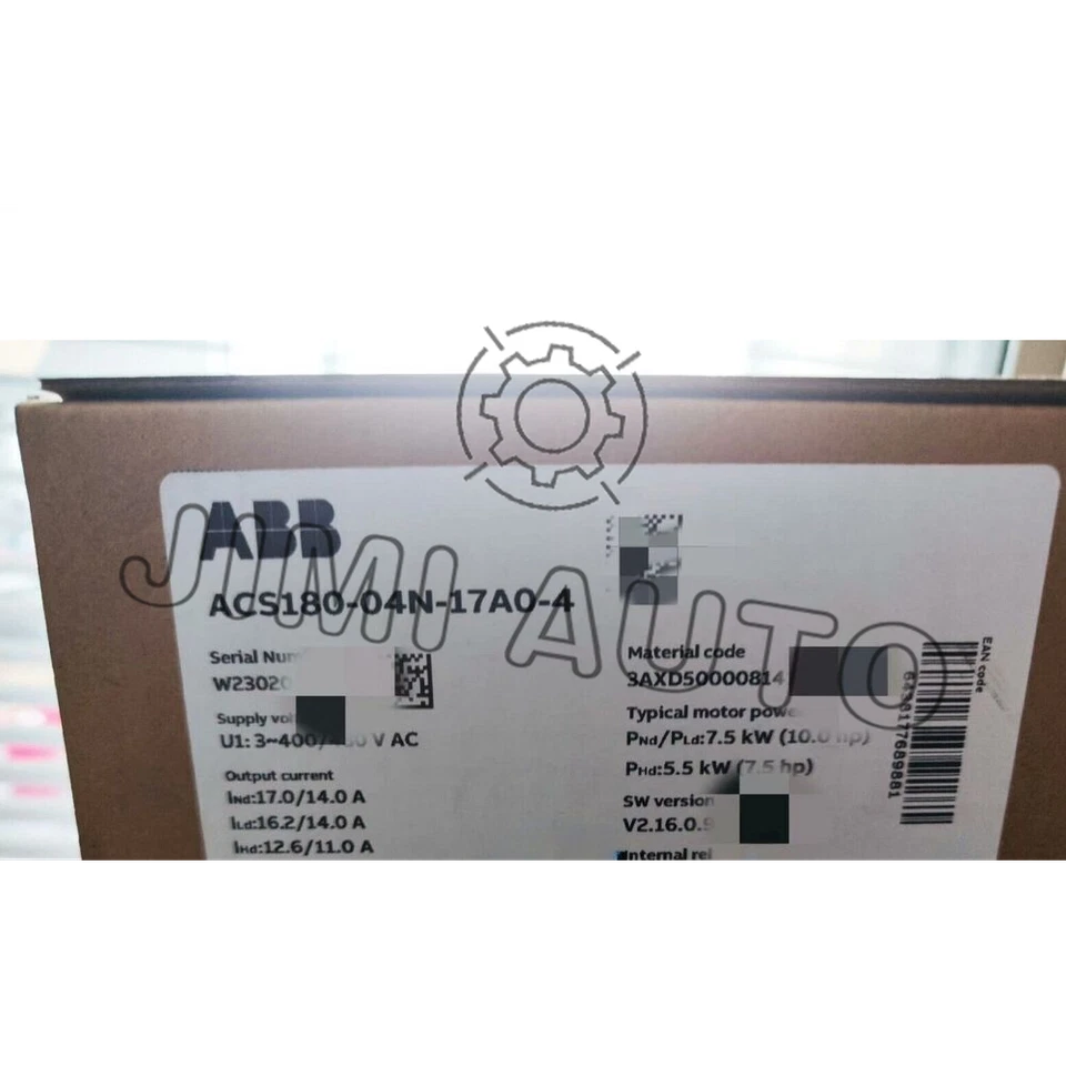 ACS180-04N-17A0-4 ABB Frequency Converter Brand New in Box!Spot Goods Zy - Image 1 of 1