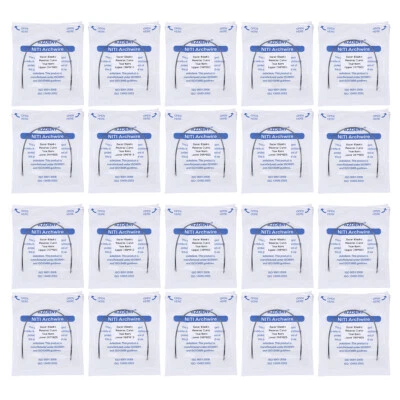 Ortodoncia Dental Super Elástico Curva Inversa Verdadero Arco Rectangular Alambre AZDENT Foto 1 de 4