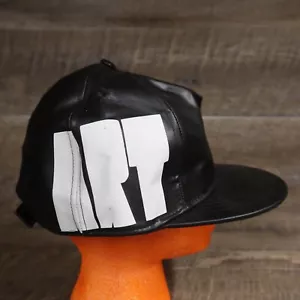 *Brand New* ART GANG By Miguel Black Wiz Khalifa Black Leather Hat Cap Adult - Picture 1 of 7