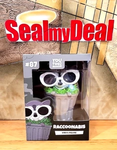 Raccoonabis Youtooz Figure #87 Limited Edition NEW (RacoonEggs Colab) - Picture 1 of 12