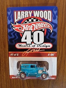 Hot Wheel RLC A-OK Larry Wood #7,014 of Only 7,500 Made - Picture 1 of 5
