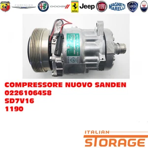 COMPRESSORE CLIMA SANDEN NUOVO MOD 1190 SD7V16 1190 - Imagen 1 de 1