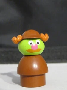 Fisher Price Little People Vintage 1973 Sesame Street Sherlock Hemlock - Imagen 1 de 3