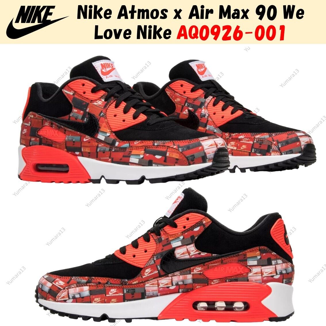 Nike Atmos x Air Max 90 We Love Nike for Sale - Authenticity Nike Atmos x Air Max 90 We Love Nike for Sale - Authenticity
