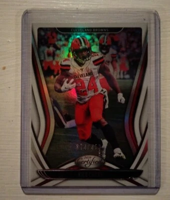 Nick Chubb 2020 Panini Certified #85 Mirror /450. - Image 1 of 3