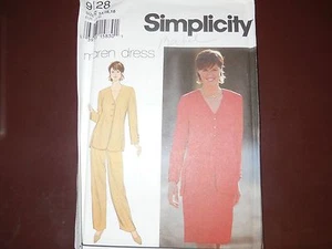 Simplicity 9128 Misses jacket, skirt, pants UC-FF Pattern sz8-12 - Picture 1 of 1