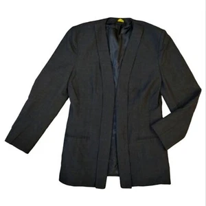 Chaqueta Blazer ALL BILT Vintage Uniforme Frente Abierto Para Mujer Talla M Gris - Imagen 1 de 5