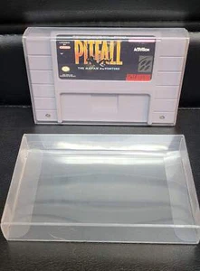 1994 PITFALL: The Mayan Adventures SNES - Super Nintendo NTSC Cart + Protector - Picture 1 of 5