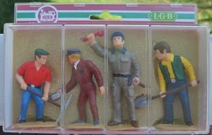 LGB Spur G Bahnhof Eisenbahn Arbeiter Figuren 5144 - Bild 1 von 2