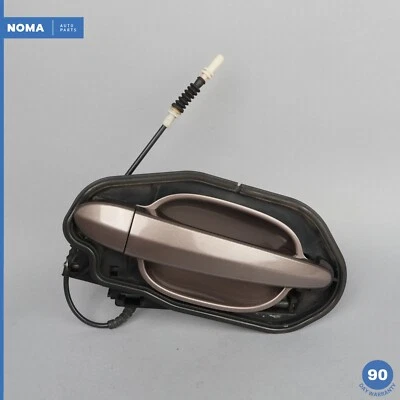 04-10 Manija de puerta exterior trasera izquierda lado conductor BMW 525i E60 marrón OEM Foto 1 de 4