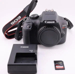Shutter only 6K (6%) Canon EOS Rebel T6 1300D 18.0 MP Digital camera with extra - Picture 1 of 8