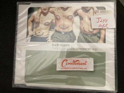 Buck Rogers ‎– Happy People In Da Mornin' EP CD ZYX Music ‎– ZYX 9145-8 - Image 1 of 3