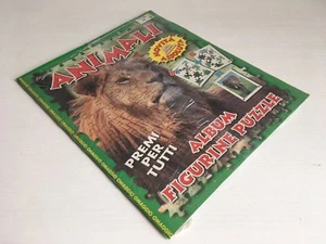 ALBUM DI FIGURINE PUZZLE ANIMALI EDIGAMMA 1999 VUOTO NUOVO BLISTERATO - Picture 1 of 2