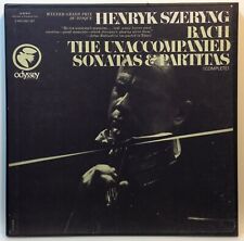 Henryk Szeryng Bach: The Unaccompanied Sonatas & Partitas Complete 3 LP Box Set 