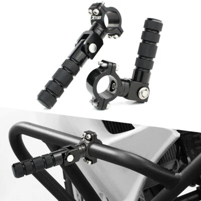 estriberas negras de barra de carretera aptas para Kawasaki VULCAN 1500 VN1500 1996-2003 Foto 1 de 4