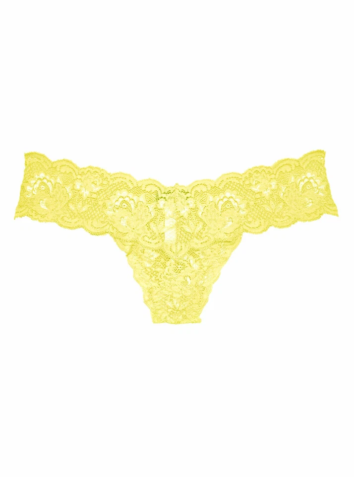 LIQUIDACIÓN - Tanga Cosabella Never Say Never Cutie LR en Citron - O/S Foto 1 de 1