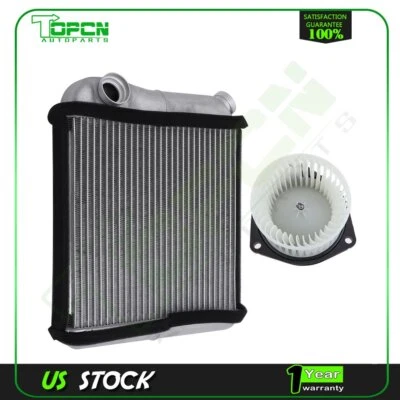 Blower Motor and Heater Core Front Fit For 1999 2000 2001-2002 Oldsmobile Alero - Image 1 of 4