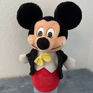 Vintage Disney MICKEY MOUSE Original Disney Land World Hand Puppet 10" (Y7) - Picture 1 of 8