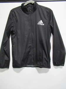 Adidas Boy's Climastorm Black Jacket Size M *NWT* - Picture 1 of 6