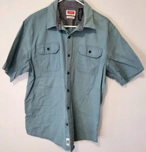 Classic Wrangler Flex For Comfort Button-Down Hemd, Vintage Style, Herren Lrg - Bild 1 von 4