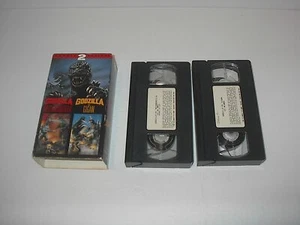 GODZILLA VS GIGAN GODZILLA VS MECHAGODZILLA DOUBLE FEATURE VHS TAPE 1992 - Imagen 1 de 3