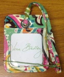 NEU Vera Bradley Tutti Frutti Küste Fisch Motiv Gepäck Ausweis Anhänger Neu ohne Etikett - Bild 1 von 3