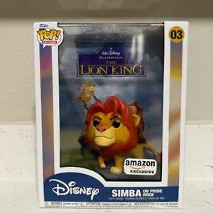 The Lion King Simba On Pride Rock Amazon Exclusive Funko POP! VHS Cover #03 - Picture 1 of 9