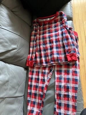 Mujer’s Target Gilligan & O’Malley Navidad Rojo Cuadros 3X PJ’s Usado A Few X’s Foto 1 de 4