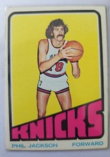 VTG NBA Phil Jackson 1972 Topps Basketball New York Knicks Card #32