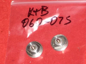 2 VINTAGE K&B GLOW HEADS 060-075 .120 .15 TWIN GLOW AIRPLANE OUTBOARD ENGINE - Picture 1 of 2