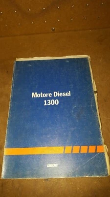 manuale officina motore diesel 1300 fiat 127 d/ 127 panorama d 03-1981 - Immagine 1 di 4