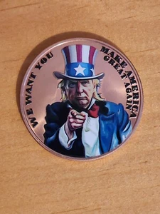 Donald Trump "We Want You" One Ounce .999 Kupfermünze - Bild 1 von 2