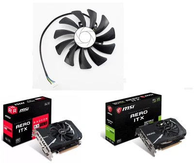 Cooling Fan For MSI RX560 RX 560 GTX1050 GTX1060 Video Graphics Card - Image 1 of 4