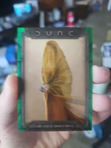2024 Topps Chrome Dune Lady Jessica Art of Dune AOD-10 Green /99 - Picture 1 of 2