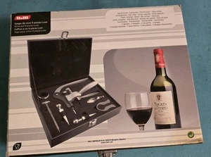IBIL WEIN KOFFER SET 9 TEIL. EDELSTAHL - Bild 1 von 2
