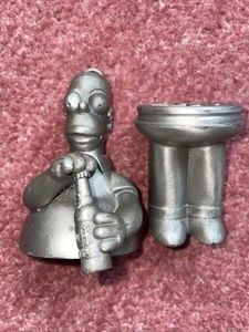 Homer Simpson Bottle Opener Pewter Figurine 2000 Beer Duff Simpsons Metal - Picture 1 of 6