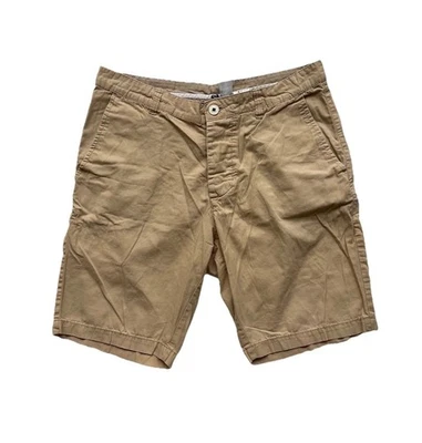 Pantalones Cortos Chinos H&M Divididos Para Hombre 30 Caqui 100% Algodón Botón Mosca Comodidad Verano Foto 1 de 4