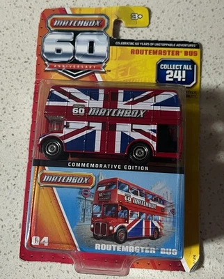 2012 MATCHBOX "Routemaster Bus" 04 / 60 Anniversary Commemorative EDITION - image 1 of 2