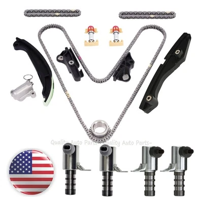 Timing Chain Kit Solenoid Actuator For Ford Transit 250 350 Explorer 3.5L Base - Image 1 of 4