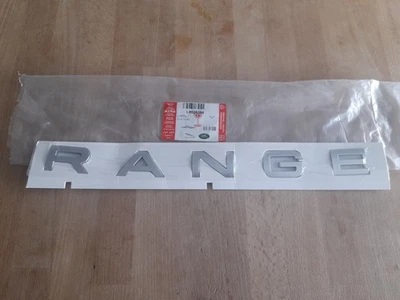 NUOVO ORIGINALE LAND RANGE ROVER " RANGE " EVOQUE DISTINTIVO COFANO L538 2012-18 LR026394 - Immagine 1 di 4