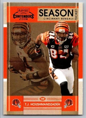 2008 Playoff Contenders T.J. Houshmandzadeh Cincinnati Bengals #22 - Image 1 of 2
