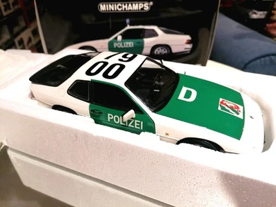 Minichamps 1/18 Porsche 924 Polizei (1985) MINT original box Super rare - Immagine 1 di 4