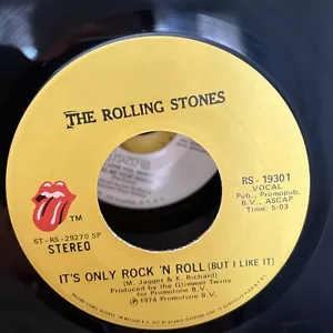 The Rolling Stones, RS-19301, 7", VG+ It's Only Rock'n Roll #62 jukebox - Picture 1 of 2