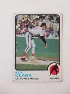 RICK CLARK 1973 TOPPS BASEBALL CARD #636 CALIFORNIA ANGELS - Picture 1 of 2