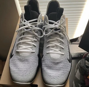 Size 13 - Nike LeBron Witness 4 White Black - Picture 1 of 8